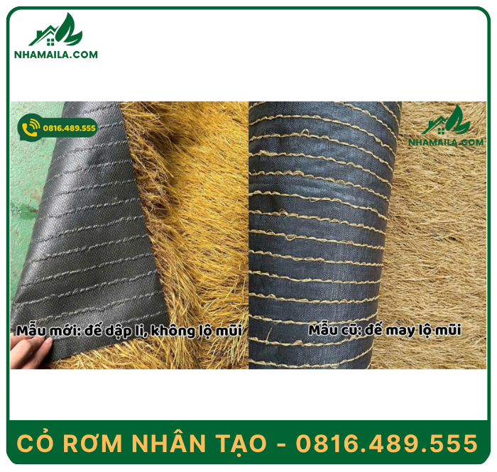 Cỏ rơm vàng nhân tạo giá rẻ chuyên lợp mái trang trí đẹp và bền tại Nhà Mái Lá